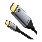 Кабель-адаптер с оплёткой CABLETIME USB-C — HDMI 2.0 (3 м) - фото 3